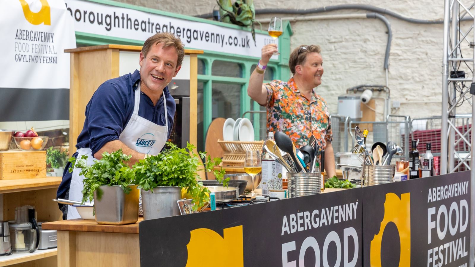 Matt Tebbutt and Olly Smith